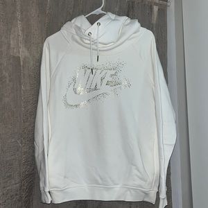 Womens Nike Gold Cowl Neck Sweater